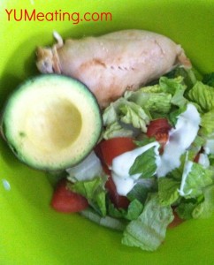chicken low carb salad