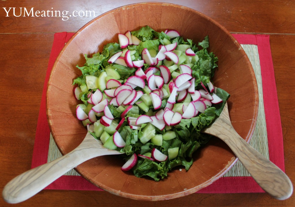 red radish salad