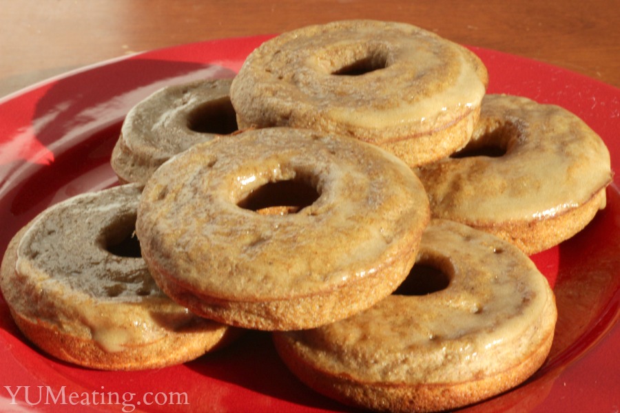 clean eating pumpkin donuts