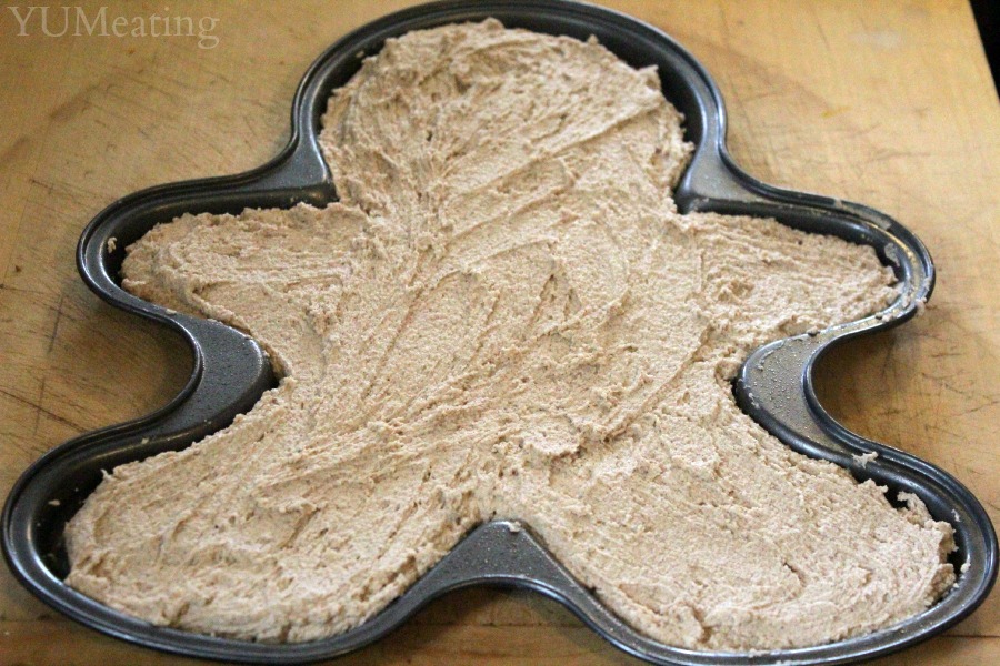 Large Gingerbread Man Cake Pan