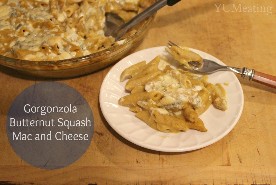gorgonzola squash mach and cheese