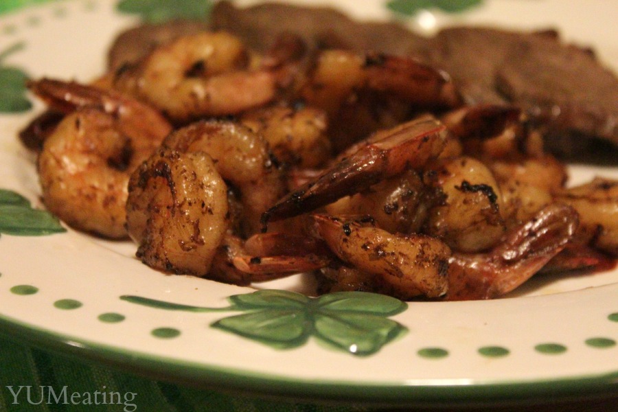 guinness grilled shrimp and steak