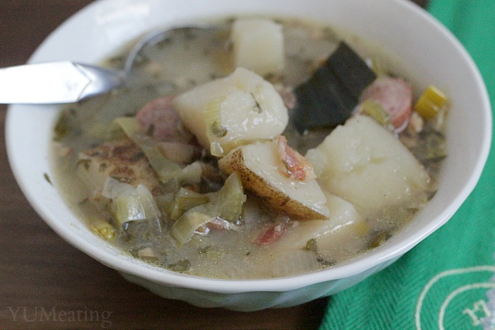 dublin coddle close up