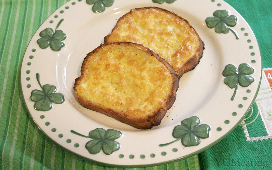 oven toasted kerrygold cheese toast