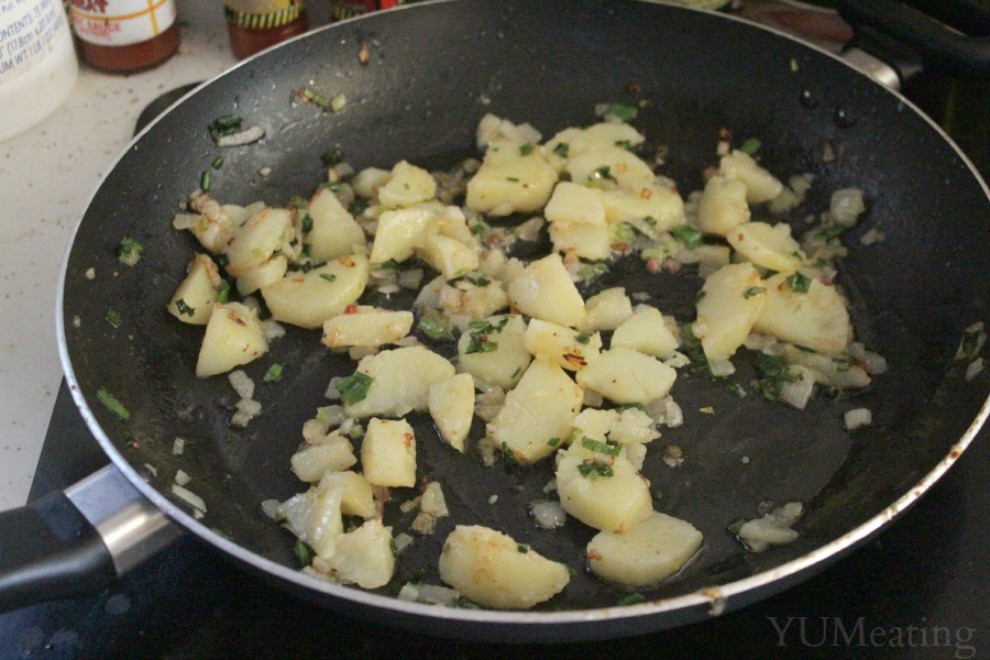 potato irish omelet
