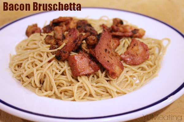 bacon bruschetta