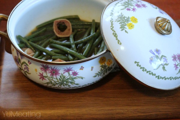 ham and green beans