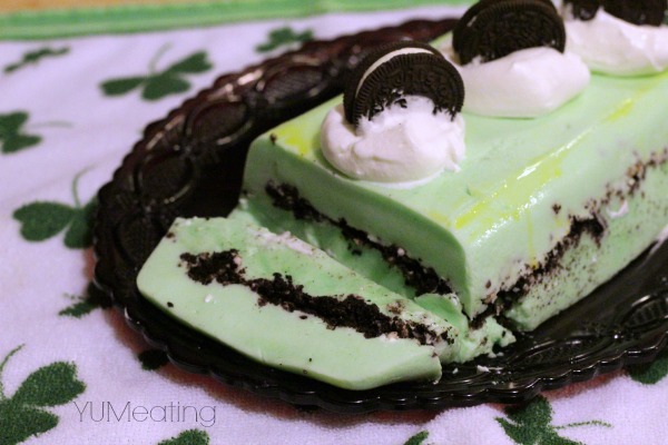 oreo mint loaf plated