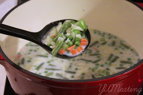 chicken pot pie skinny vegetable soup