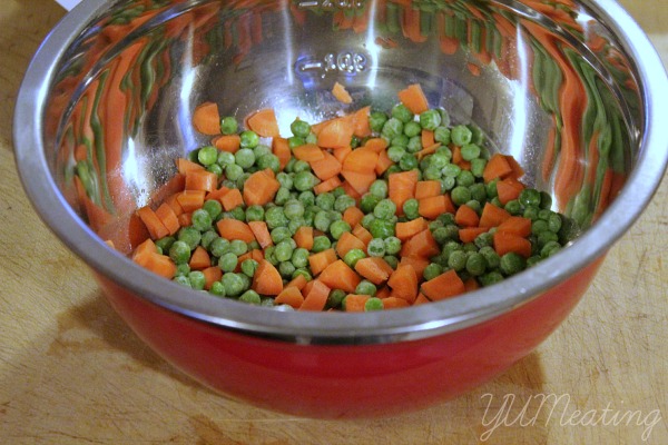 chicken pot pie vegetables