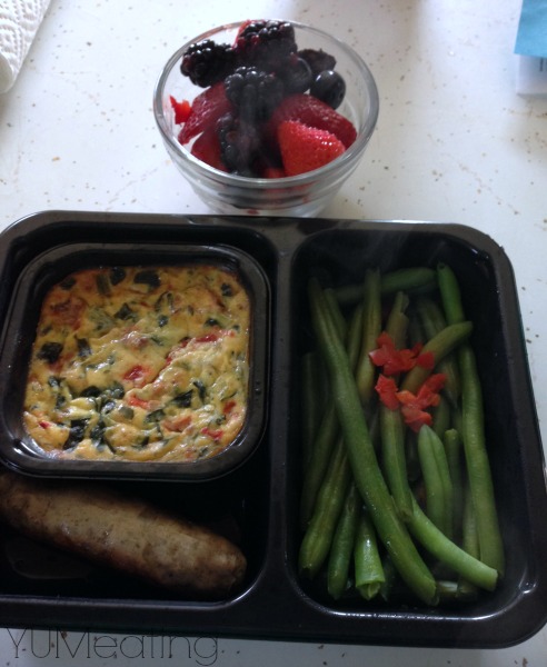 diet to go sausage and quiche