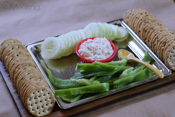 gluten free skinny beer dip crackers