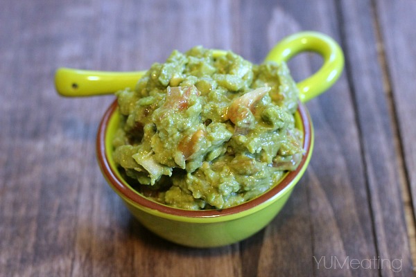 matcha green tea guacamole