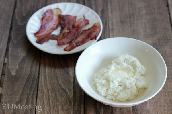 bacon and grits