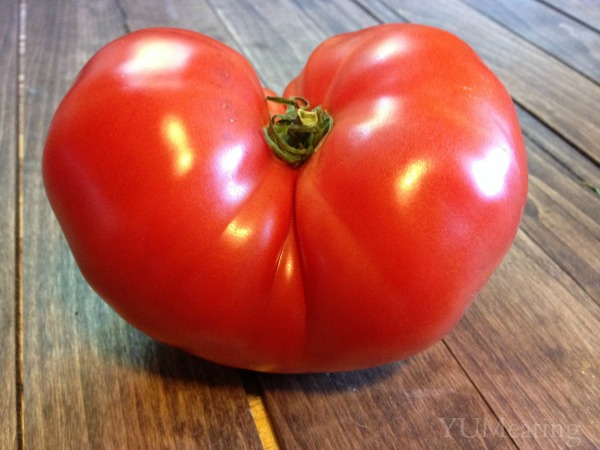 big tomato from market