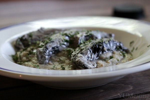 mushroom cornmeal