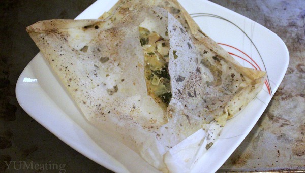 grouper in parchment