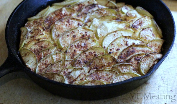 Dutch Apple Skillet Cake