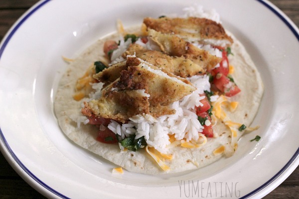 light and tasty fish tacos