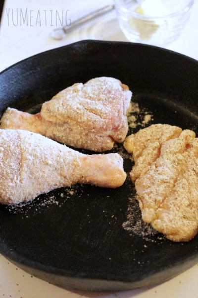 twice baked chicken skillet