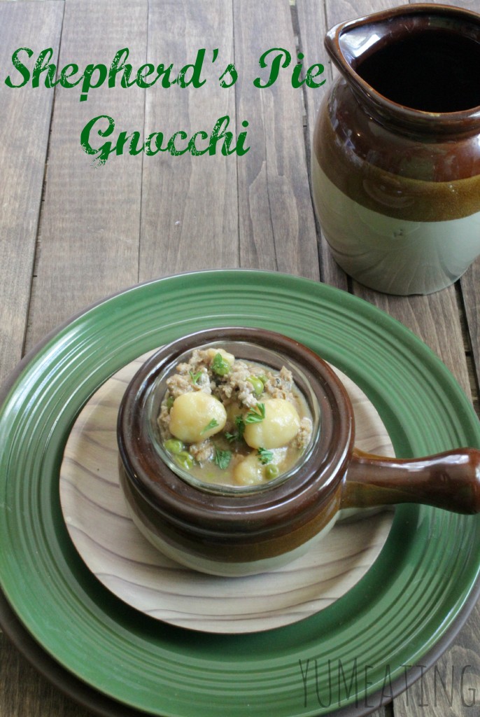Shepherds Pie Gnocchi | YUM eating #recipe