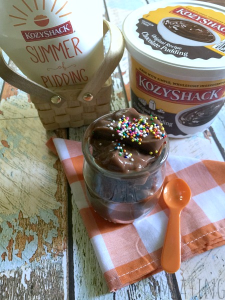 #SummerofPudding with #KozyShack : Chocolate Cherry Cake Cups  