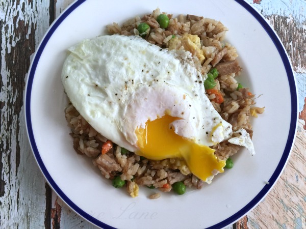 Pork Fried Rice with Egg Yolk | Nevermore Lane