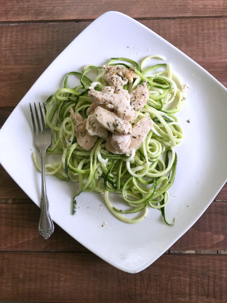 chicken zoodles