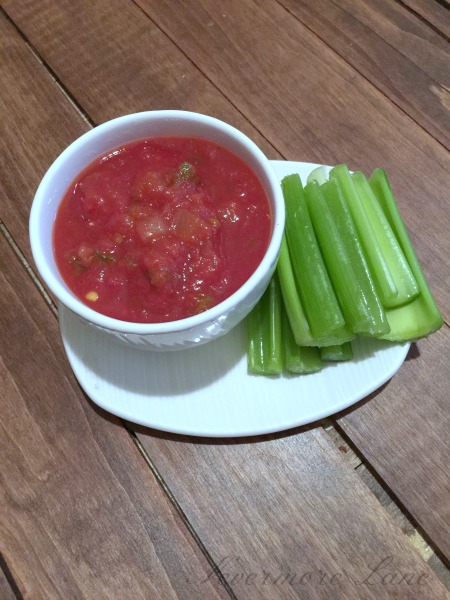 Celery and Salsa | Nevermore Lane