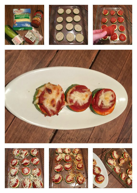 Zucchini Pizza Bites | Nevermore Lane