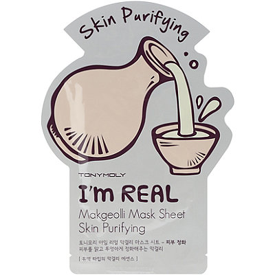 Jumping on the Sheet Mask Bandwagon : TonyMoly I'm Real Makgeolli Mask Sheet | Nevermore Lane