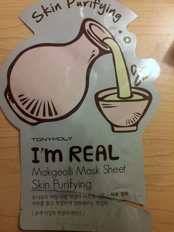 Jumping on the Sheet Mask Bandwagon : TonyMoly I'm Real Makgeolli Mask Sheet | Nevermore Lane