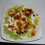 buffalo style baked chicken salad