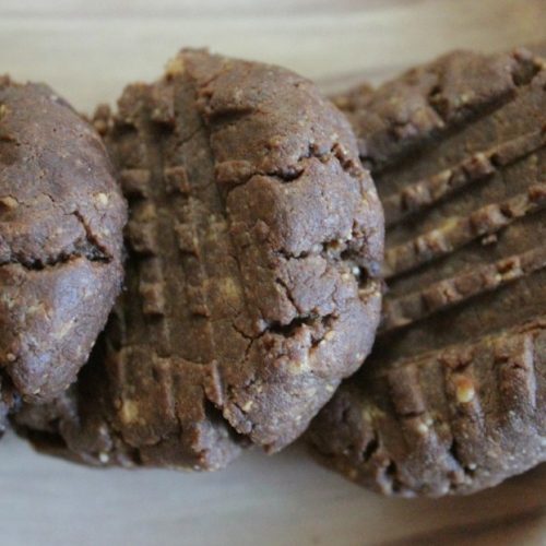 sugar free chocolate peanut butter cookies