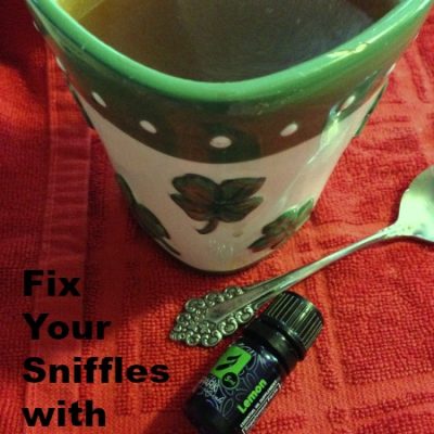 Fix Your Sniffles with Lemon Essential Oil