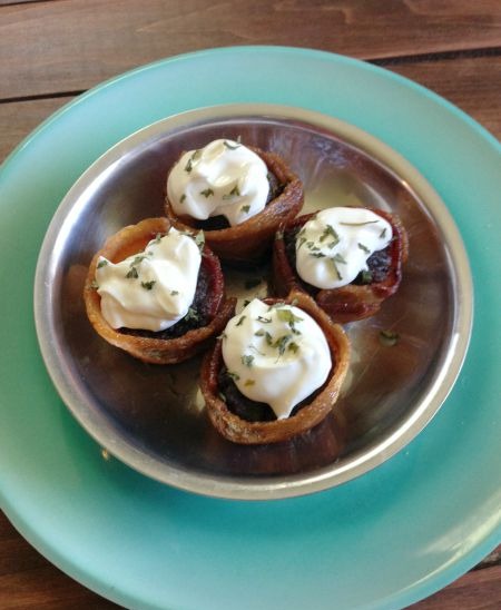 Low Carb & Keto Bacon Meatloaf Muffins