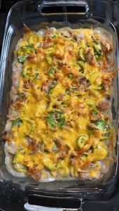 Cheddar Jalapeno Tuna Casserole