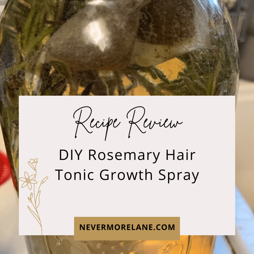 DIY Rosemary Hair Tonic Growth Spray
