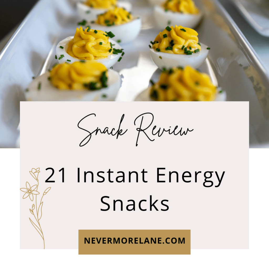 Snack Review: 21 Instant Energy Snacks