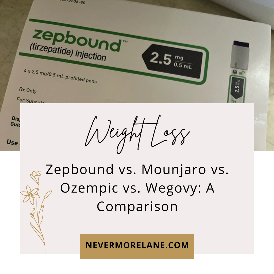 Zepbound vs. Mounjaro vs. Ozempic vs. Wegovy: A Comparison