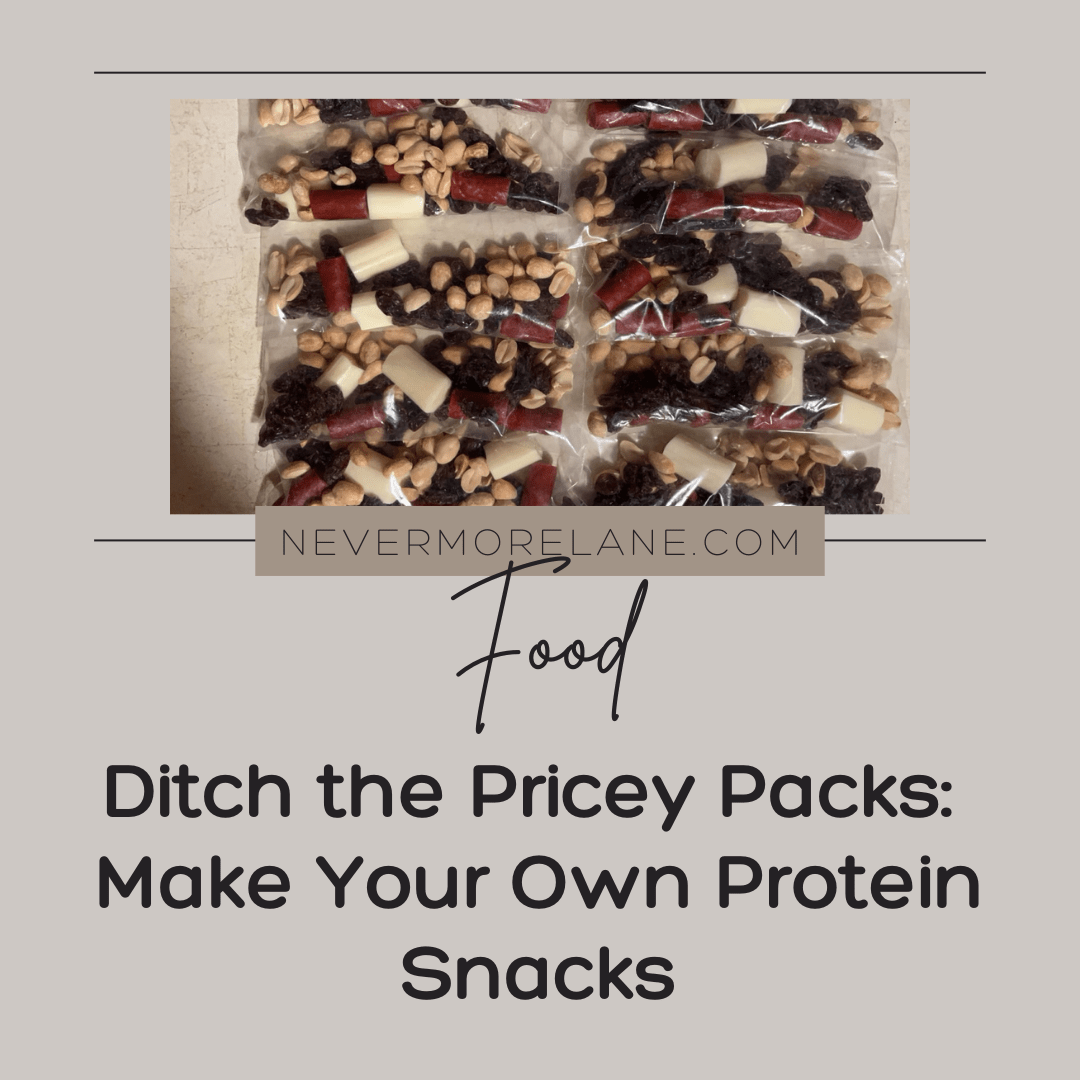 Ditch the Pricey Packs: Make Your Own Protein Snacks