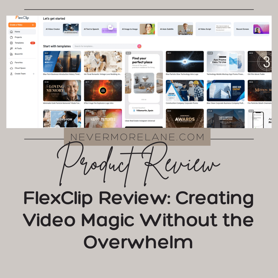 FlexClip Review: Creating Video Magic Without the Overwhelm