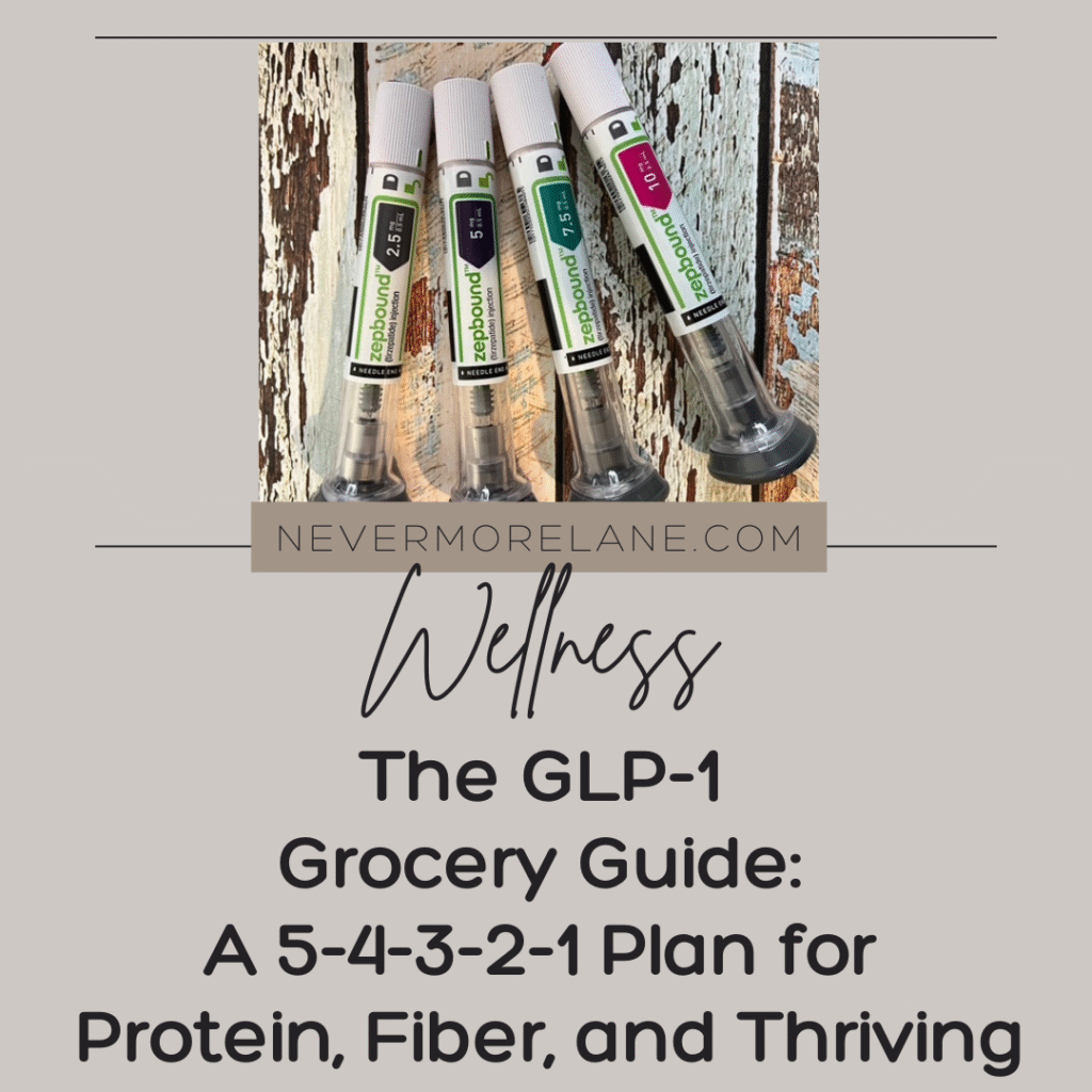 The GLP-1 Grocery Guide: A 5-4-3-2-1 Plan for Protein, Fiber, and Thriving