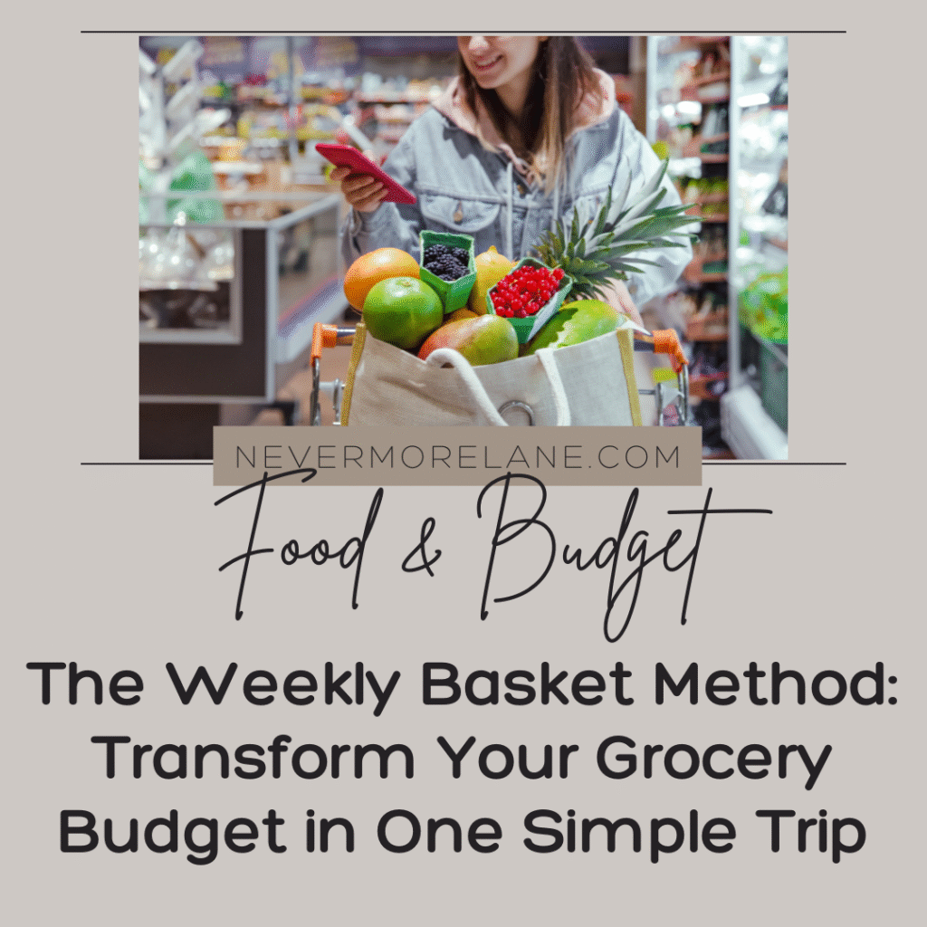 The Weekly Basket Method: Transform Your Grocery Budget in One Simple Trip