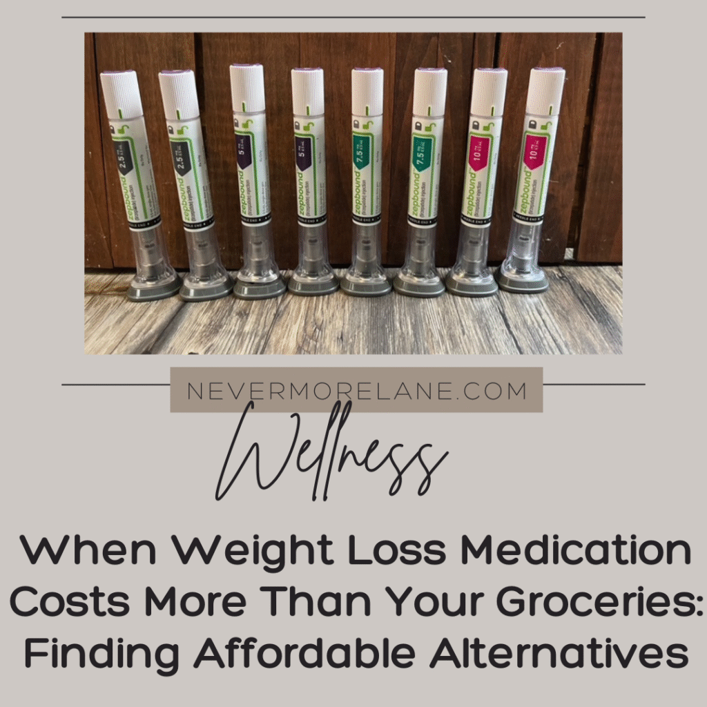 When Weight Loss Medication Costs More Than Your Groceries: Finding Affordable Alternatives