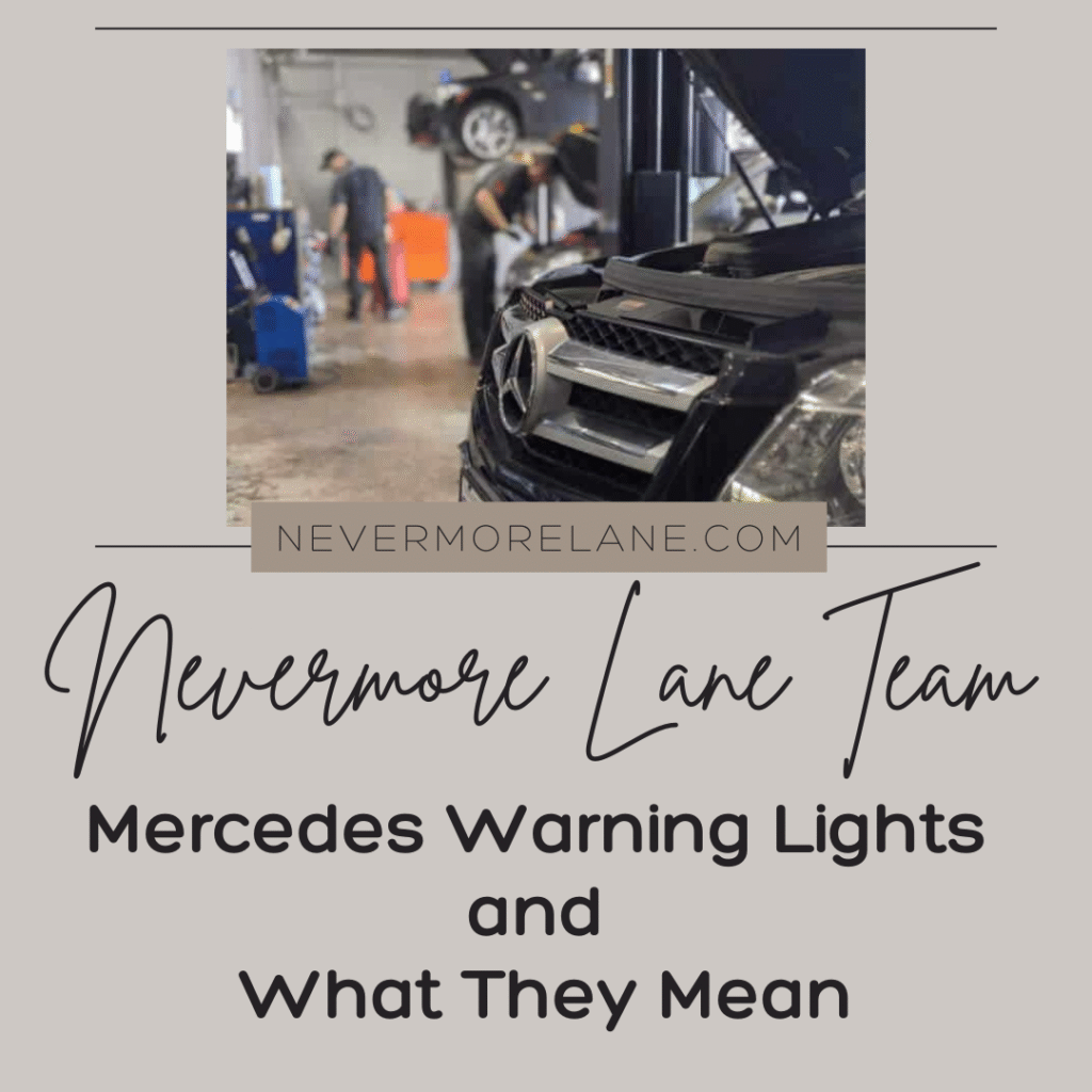 Mercedes Warning Lights and What They Mean