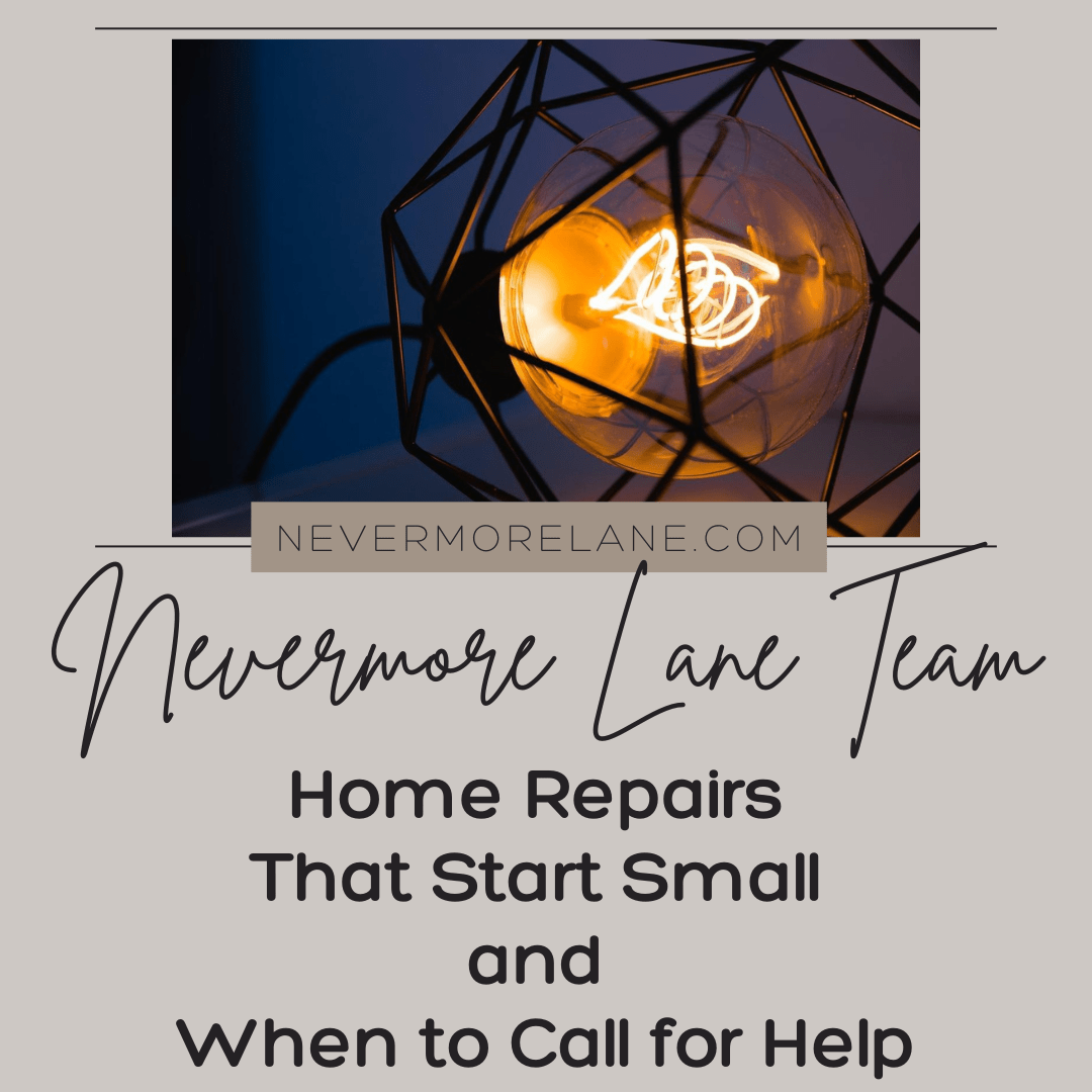 Home Repairs That Start Small and When to Call for Help