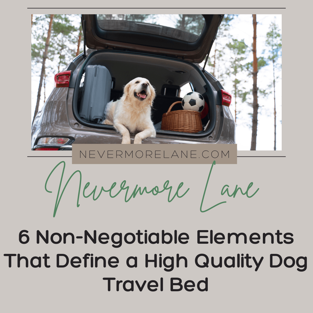 6 Non-Negotiable Elements That Define a High Quality Dog Travel Bed