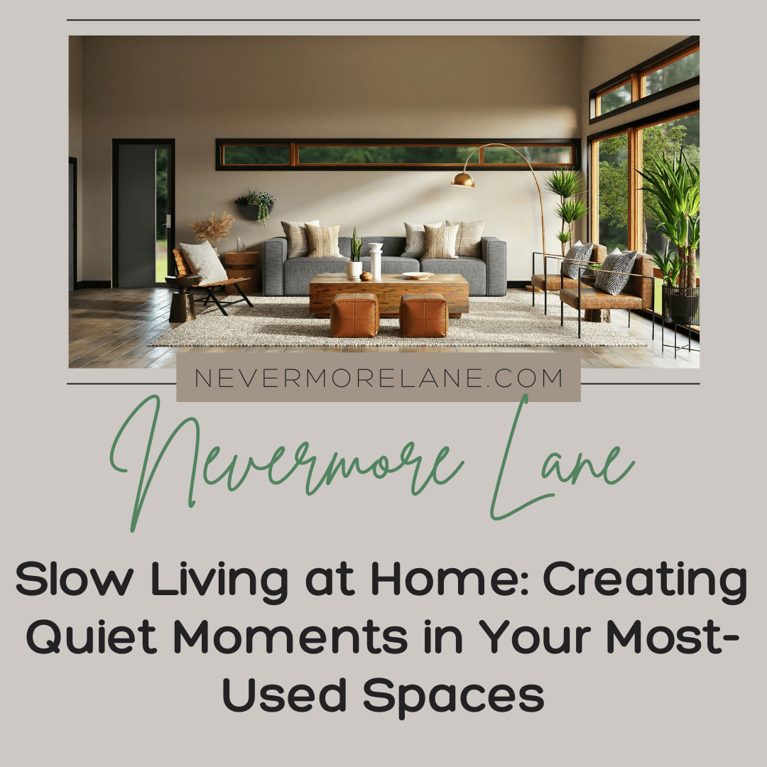Slow Living at Home: Creating Quiet Moments in Your Most-Used Spaces
