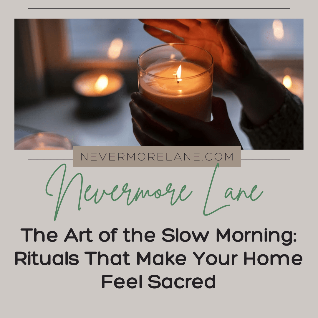 The Art of the Slow Morning: Rituals That Make Your Home Feel Sacred